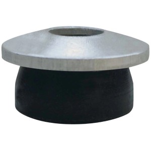 t.b.t. per coperture plastiche e lastre alveolari, composto da metallo e gomma.