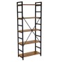 Scaffale in metallo e legno Achille 5 piani 60x28x151 cm_2