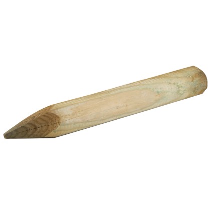 Palo tondo in legno con punta Ø 6 x H 120 cm