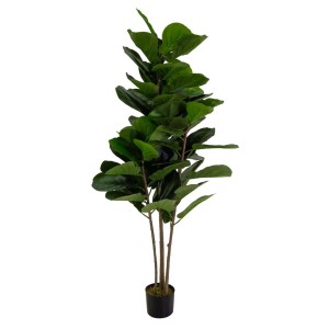 Pianta artificiale in plastica Ficus h150 cm