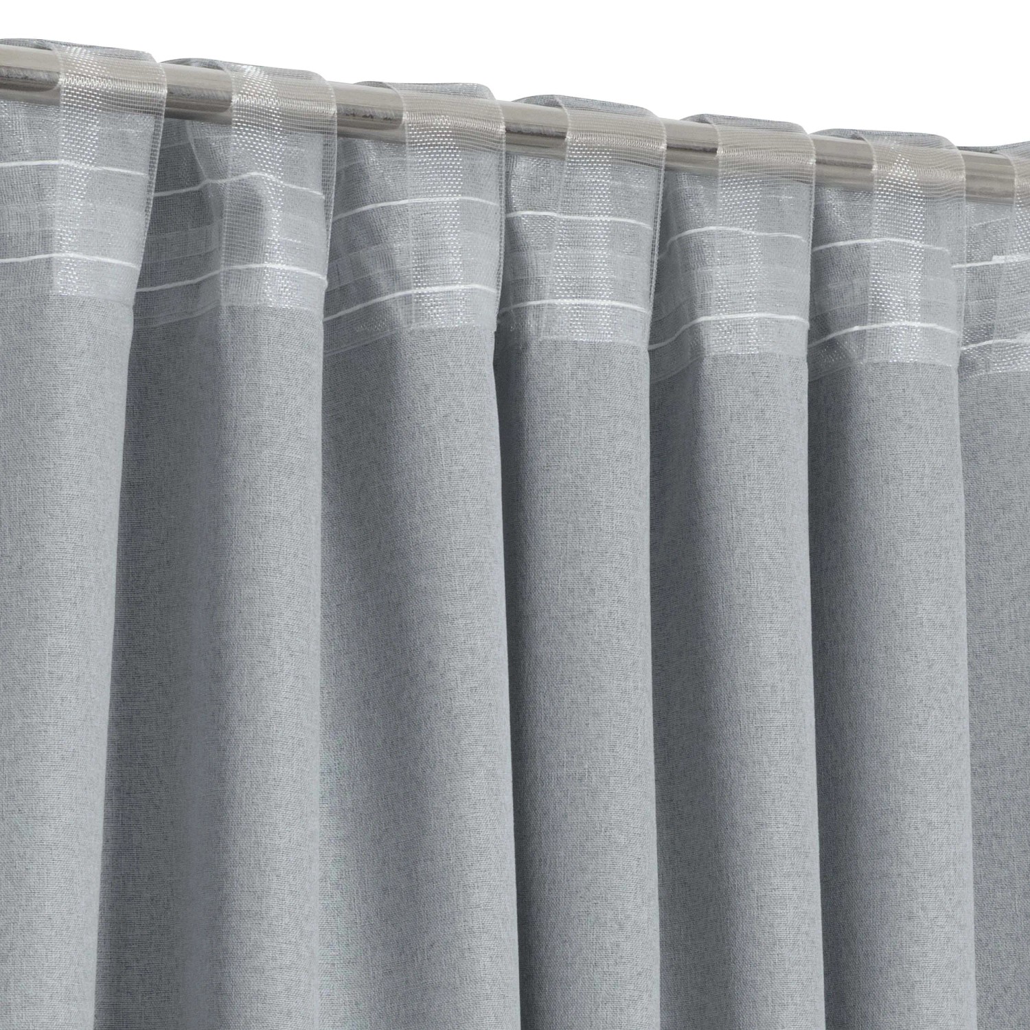 Fettuccia Arricciatende E Per Tende A Onda Tre Corde Multitatasche 70mm - copertina
