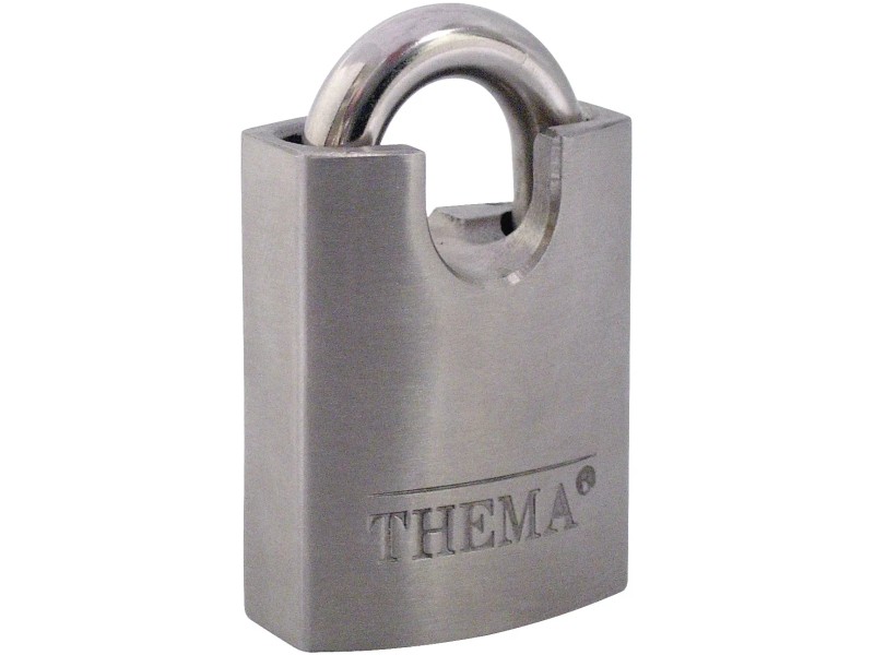 PrixPrime - Lucchetto di sicurezza in acciaio temprato 50mm 2 unità