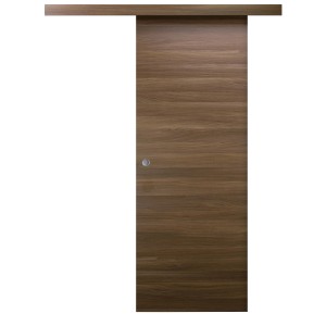 Porta per interni t.b.t. effetto legno, scorrevole con maniglia