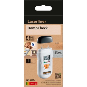 Misuratore di umidità Laserliner DampCheck per legno e materiali edili.