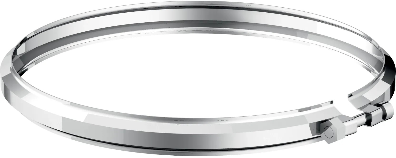 2 Fascette Di Bloccaggio In Acciaio Inox – Diametro 130 Mm, Spessore 0,5 Mm – Certificazione CE EN 1856-2