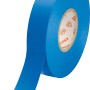 Nastro isolante blu, 15 mm x 25 m, su rotolo. Per riparare e raggruppare cavi.