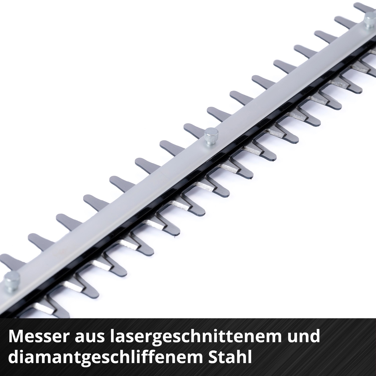 Lame della tagliasiepi a batteria Einhell Power X-Change GC-CH 1855/1 Li Solo in acciaio tagliato al laser.