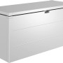 Biohort Stylebox 170 in argento metallizzato: box universale per giardino, terrazza e balcone.