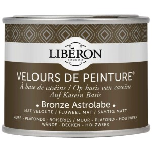 Idropittura lavabile Velours de Peinture Liberon Bronze Astrolabe 0,125 L