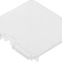 Protezione antischegge di ricambio per fresatrice LUX OF-1200 A, trasparente.