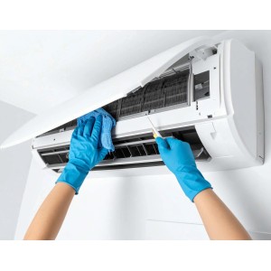 Set completo pulizia per condizionatore ad aria a pareti