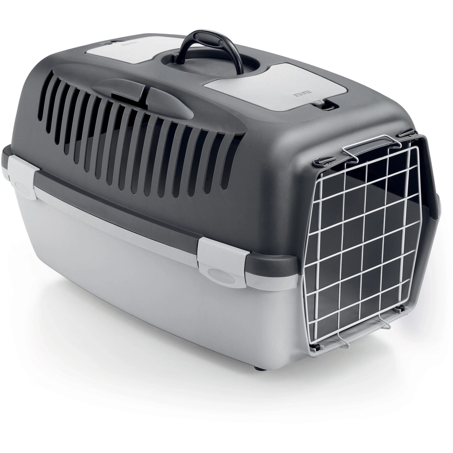 Trasportino Stefanplast Gulliver 4 IATA Plus – 51x50x71 Cm, Grigio, Robusto E Facile Da Pulire Per Viaggiare