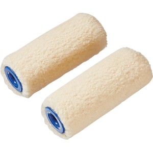 Set da 2 rulli in feltro LUX, larghezza 6 cm, per verniciatura. Rulli per pittura per un'applicazione uniforme.