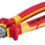 Tronchese laterale LUX VDE Professional 190 mm con manico rosso-giallo per lavori elettrici.