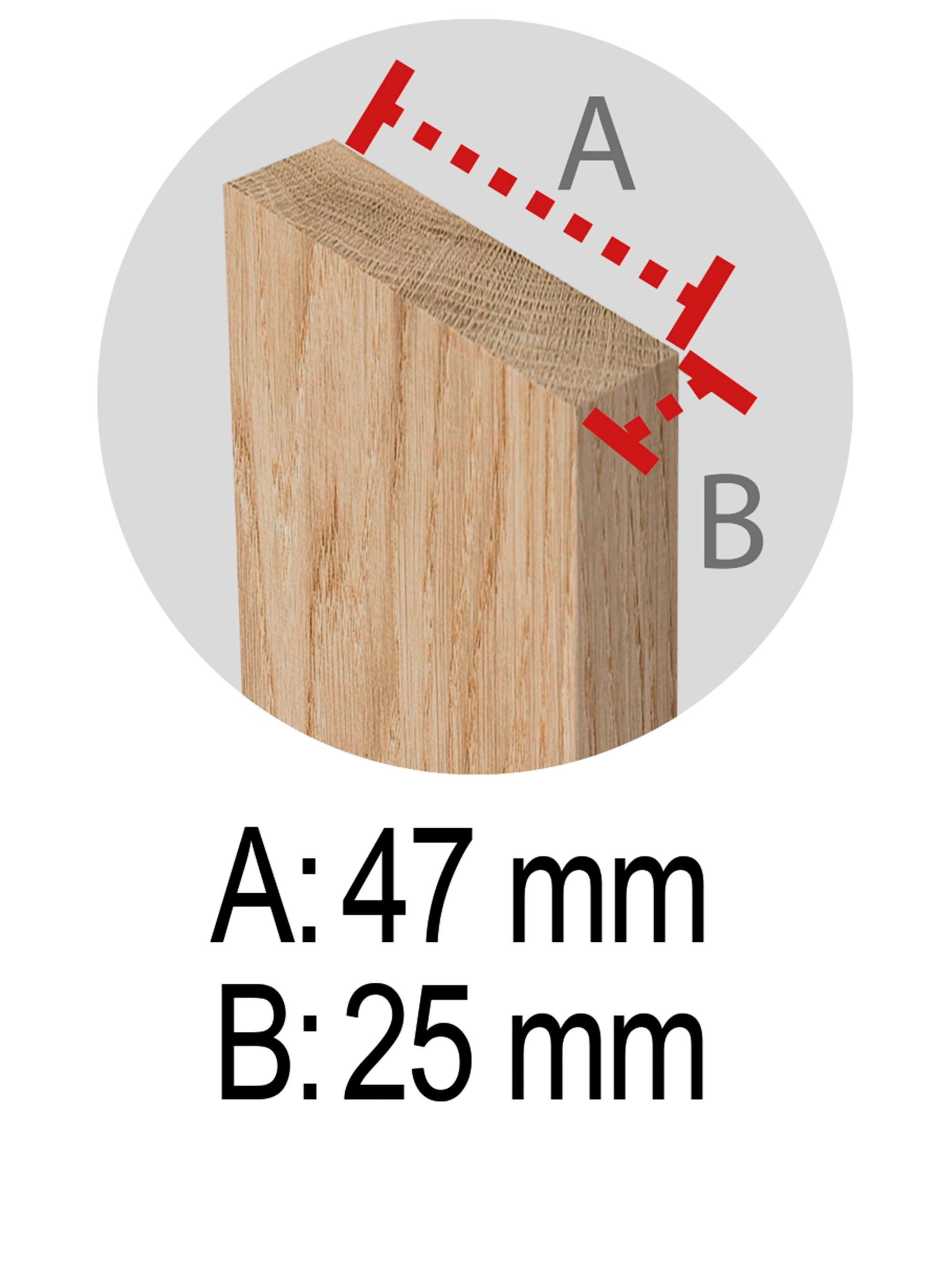 Cavalletto in legno Archi Tec regolabile pino massiccio naturale