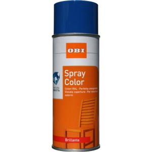 Bomboletta spray blu OBI Spray Color.
