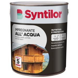 Impregnante per legno ad acqua effetto teck 2,5 l