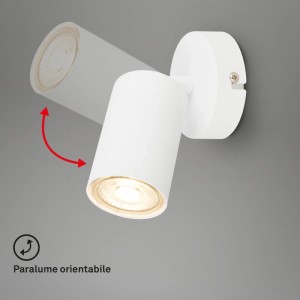 Faretto LED Tib Ø8x85mm bianco