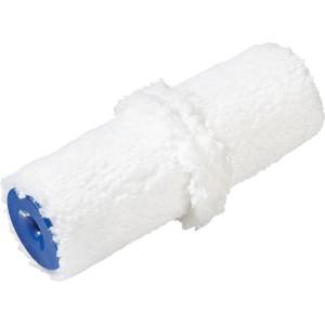 Rullo per pannelli LUX, 12 cm, microfibra bianca con anima blu, per pannelli interni.
