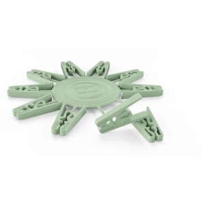 Mollette per bucato in plastica riciclata set 20 pezzi Colombo Peggy