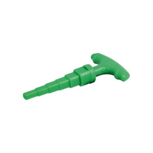 Utensile verde per espandere tubi multistrato.