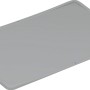 Coperchio grigio per box Eurobox-System 60x40 cm, aderente e impilabile.