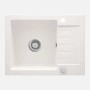 Lavello 1 vasca con gocciolatoio Idrostile Martí 440x164 mm alabastro