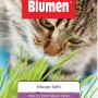 Confezione di semi di erba gatta Blumen con gatto, erba gatta per il giardino.