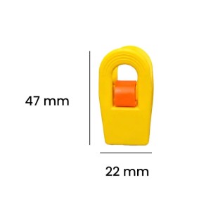 Mollette milleusi con molla set 4 pezzi