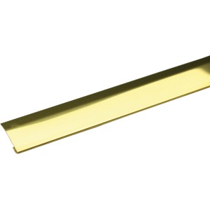 Dettaglio di un profilo t.b.t. color oro.