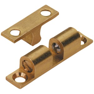 Fermasfera Hettich, 9x49mm, ottone opaco, per accessori mobili.