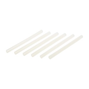 Cartucce colla a caldo trasparenti LUX, Ø 11 mm, 10 pezzi, per pistole per colla a caldo.