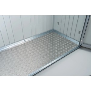 Pannello pavimento Biohort in alluminio mandorlato per Smartbase GS 190, 177,5x69,5 cm.