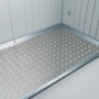 Pannello pavimento Biohort in alluminio mandorlato per Smartbase GS 190, 177,5x69,5 cm.