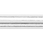 Bullone a testa tonda LUX zincato M10 x 70 mm con filettatura parziale, 50 pezzi.
