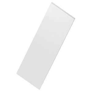 Listello Ripiani in legno bianco, semplice e moderno.