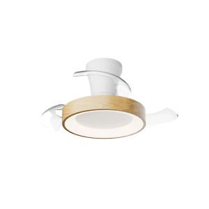 Plafoniera LED Niseko Fan Xs ventilatore 2500 lm luce bianco 26,9x71 cm