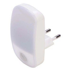 Torce t.b.t. bianca con sensore di movimento per presa.