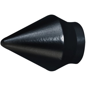 Terminali per bastone per tenda Mydeco Mobilia nero, Ø 2 cm.