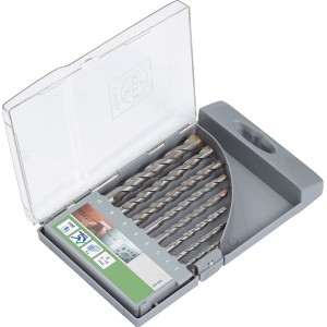 Set di punte da muro t.b.t. in scatola aperta, varie dimensioni.