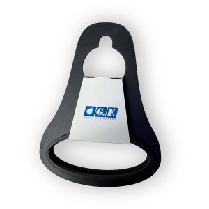 Supporto t.b.t. per avvolgitubo, nero.