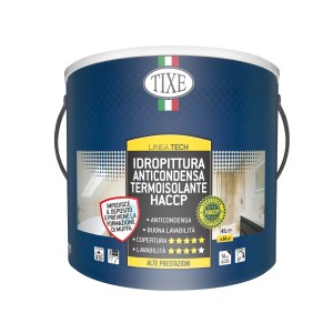 Secchio di fondo per smalti Tixe anticondensa e termoisolante.