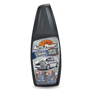 Flacone Auto Regen Scratch Remover Grigio & Argento per riparazione auto.