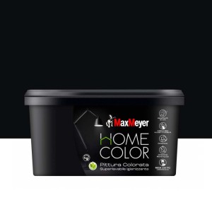 Pittura home color superlavabile igienizzante nero 2,5 l