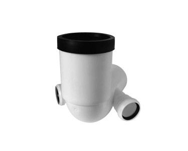 Curva Di Scarico WC PVC Rosso 2 Attacchi - 100mm E 40mm Per Impianti Idraulici - Foto 10