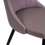 Sedia in ecopelle Oliver tortora 48x58xh48/90 cm_9