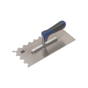 Cazzuola dentata LUX Glättekelle spezial Comfort per adesivi per piastrelle e pavimenti.