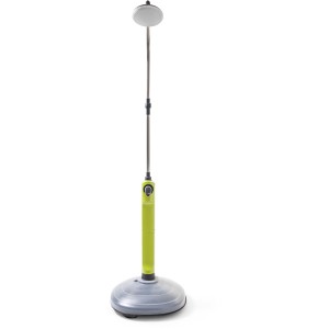 Doccia da giardino t.b.t. con soffione rotondo e base verde.
