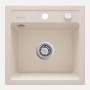 Lavello 1 vasca Idrostile Martí sifone 440x184 mm beige
