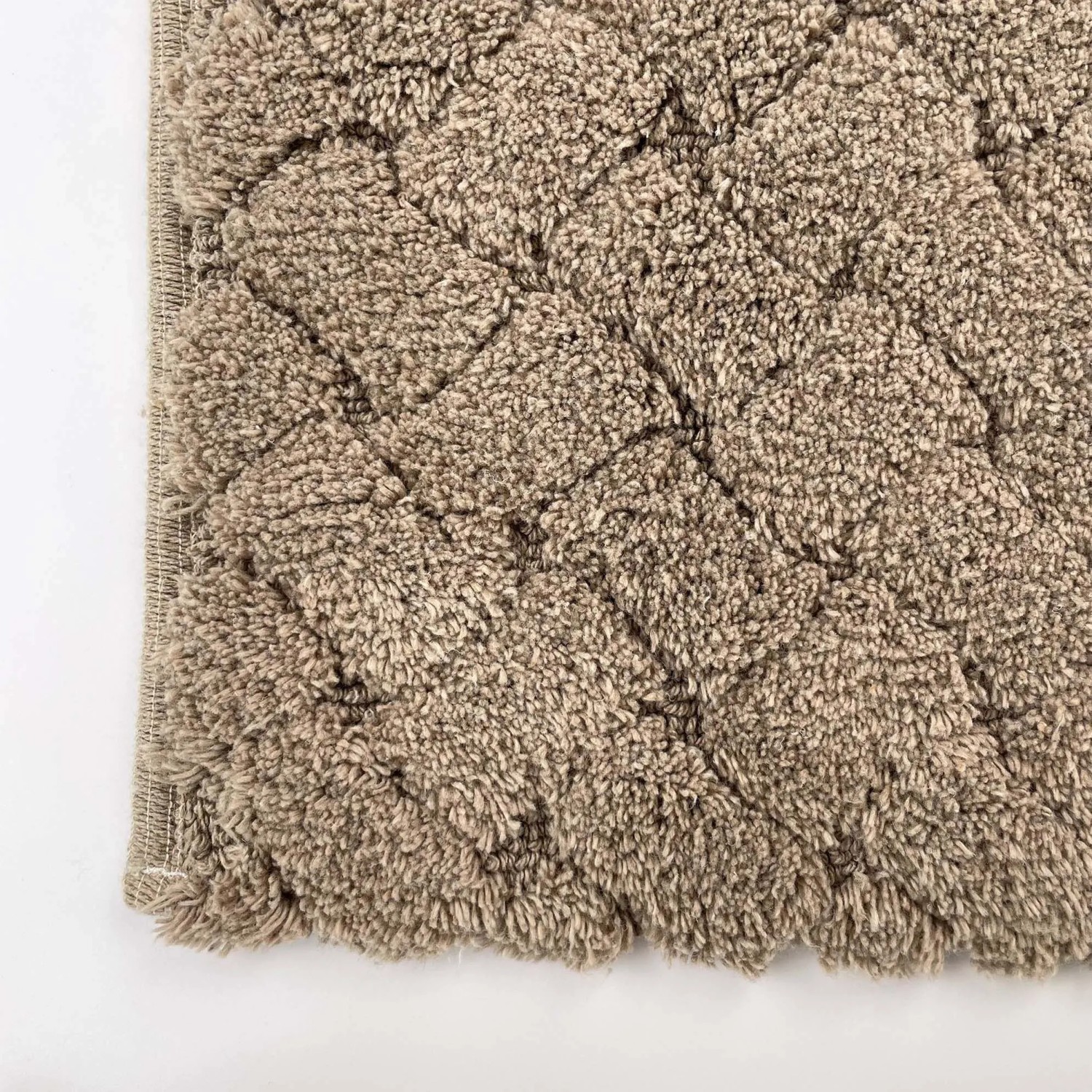 Tappetino Da Bagno In Cotone Luxus 1000 - Reversibile, Morbido, Colore Sabbia 60x100 Cm - 4